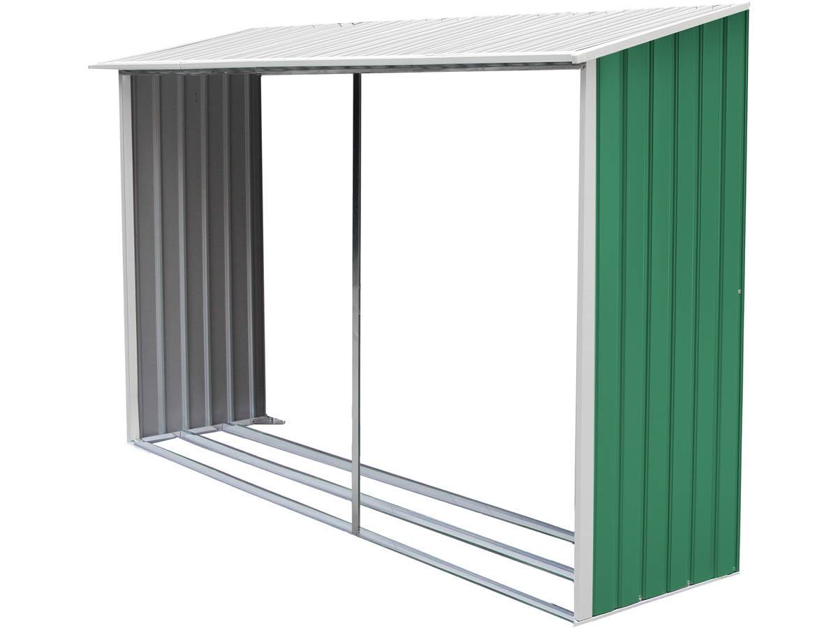 Habitat Et Jardin - Option Abri Bûches Pour Abri De Jardin "rosas" 10.85 M² -habitat Et Jardin