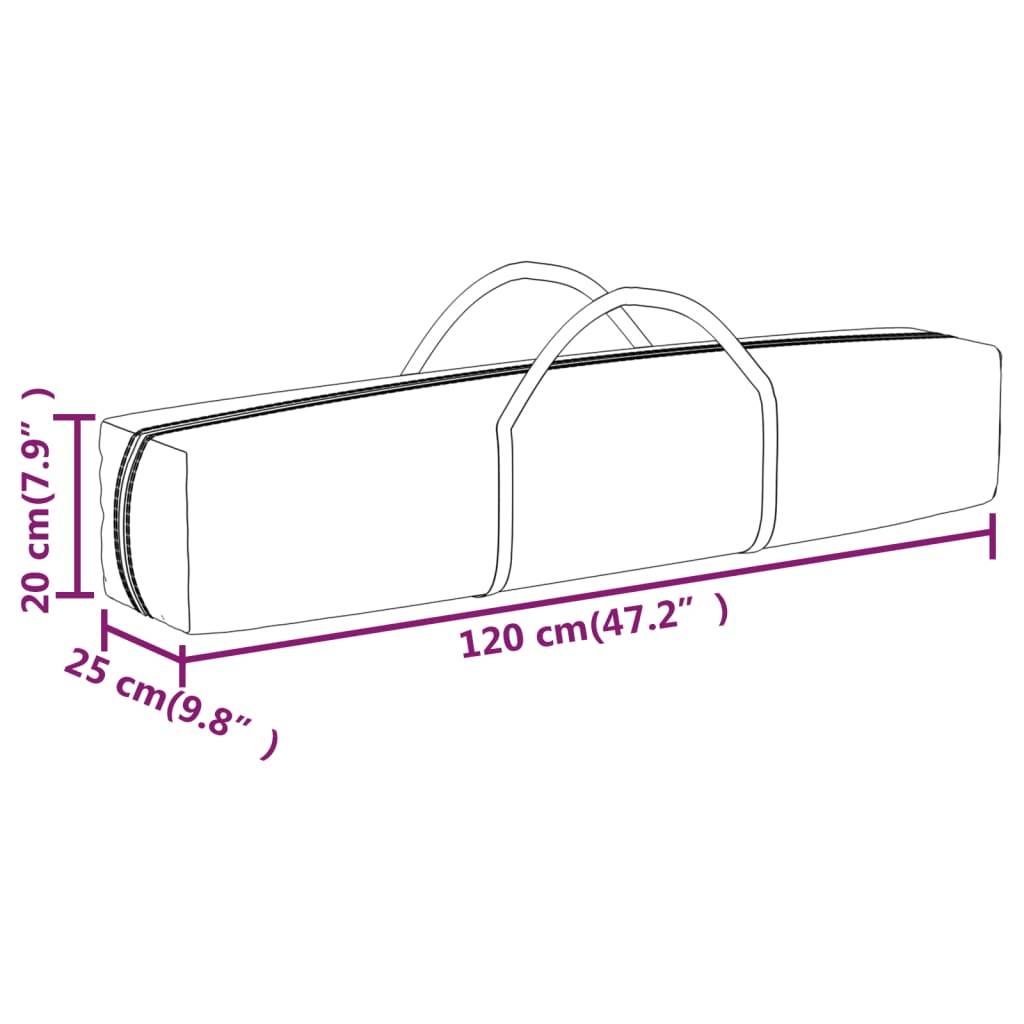 Maison Chic - Tonnelle de jardin - Tente de réception pliable avec parois Blanc 3x6 m - Meuble Pro - Imagen 10