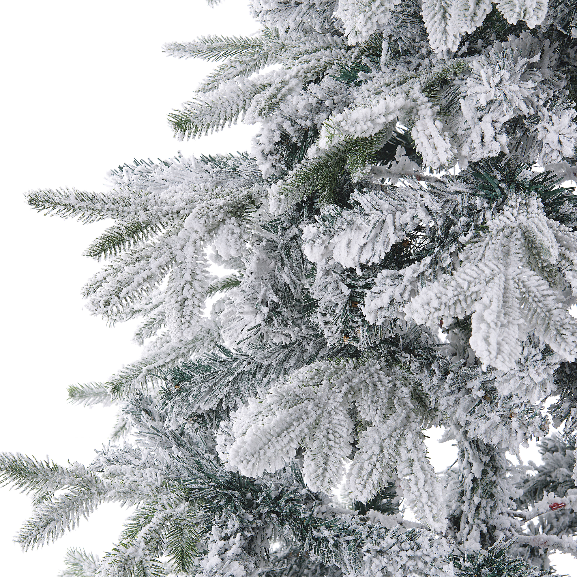 Beliani - Sapin de Noël Matière synthétique Blanc TOMICHI - Beliani - Imagen 4