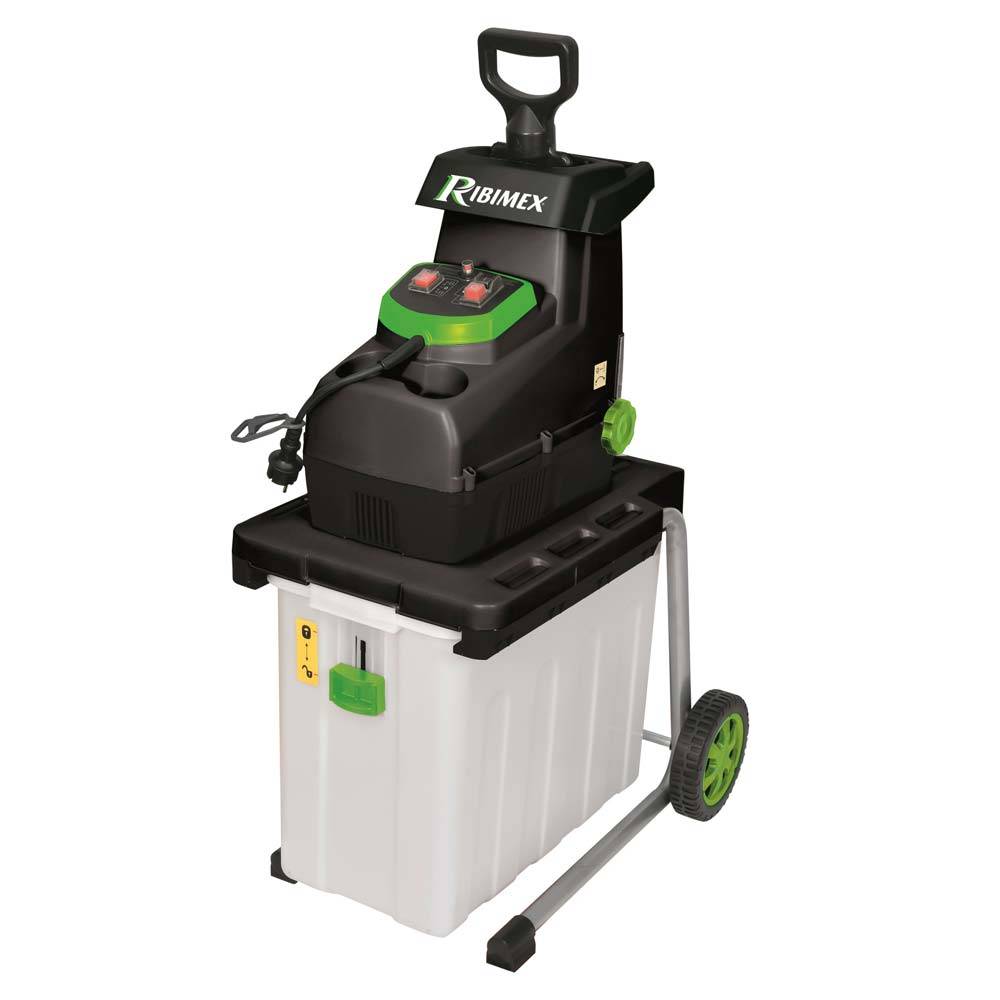 Ribimex - Broyeur de végétaux électrique 2800 w bac 60 litres - Imagen 1