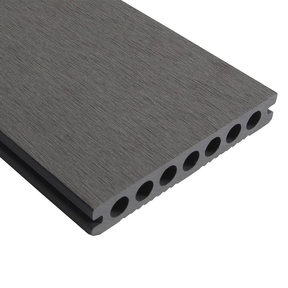 Kit Terrasse ATLANTA 40m² - 122 Lames de Terrasse (220 x 14.5 x 2.25 cm) - Platinium - Garantie 15 ans - Fixation par Clips - Imagen 3
