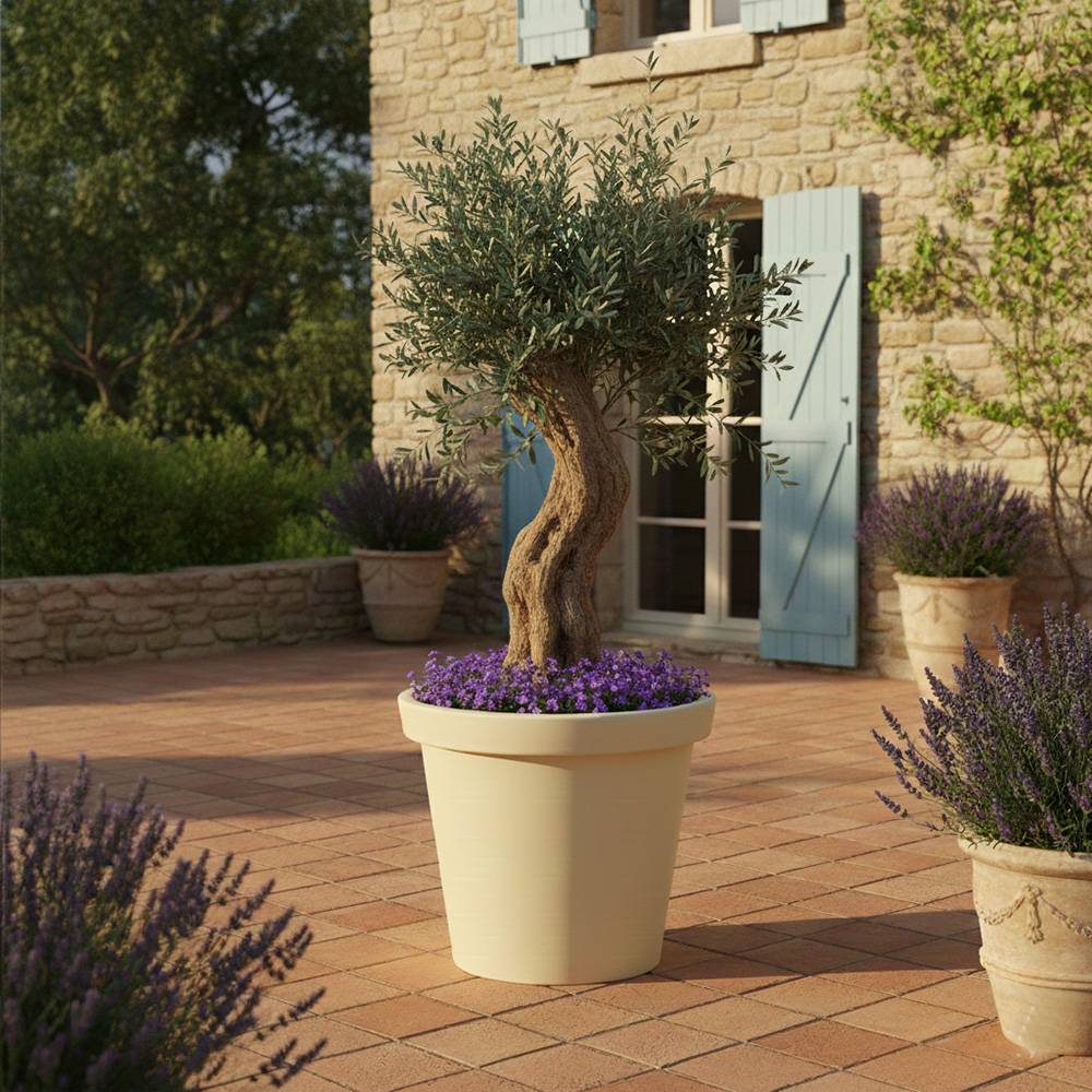 Pot de fleurs 200l delight - plast'up rotomoulage - Image 2