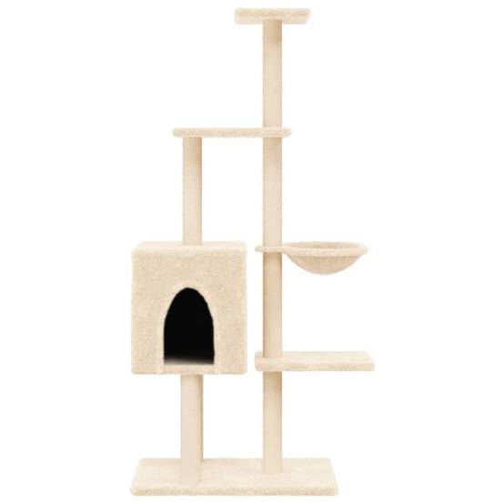 Arbre à chat Broughton Naturel 72 X 34,5 X 145 cm - P95018N - Image 4