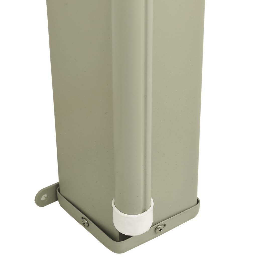 Helloshop26 - Auvent paravent store brise-vue latéral rétractable de patio jardin terrasse balcon protection visuelle écran 140 x 500 cm bleu - Imagen 4