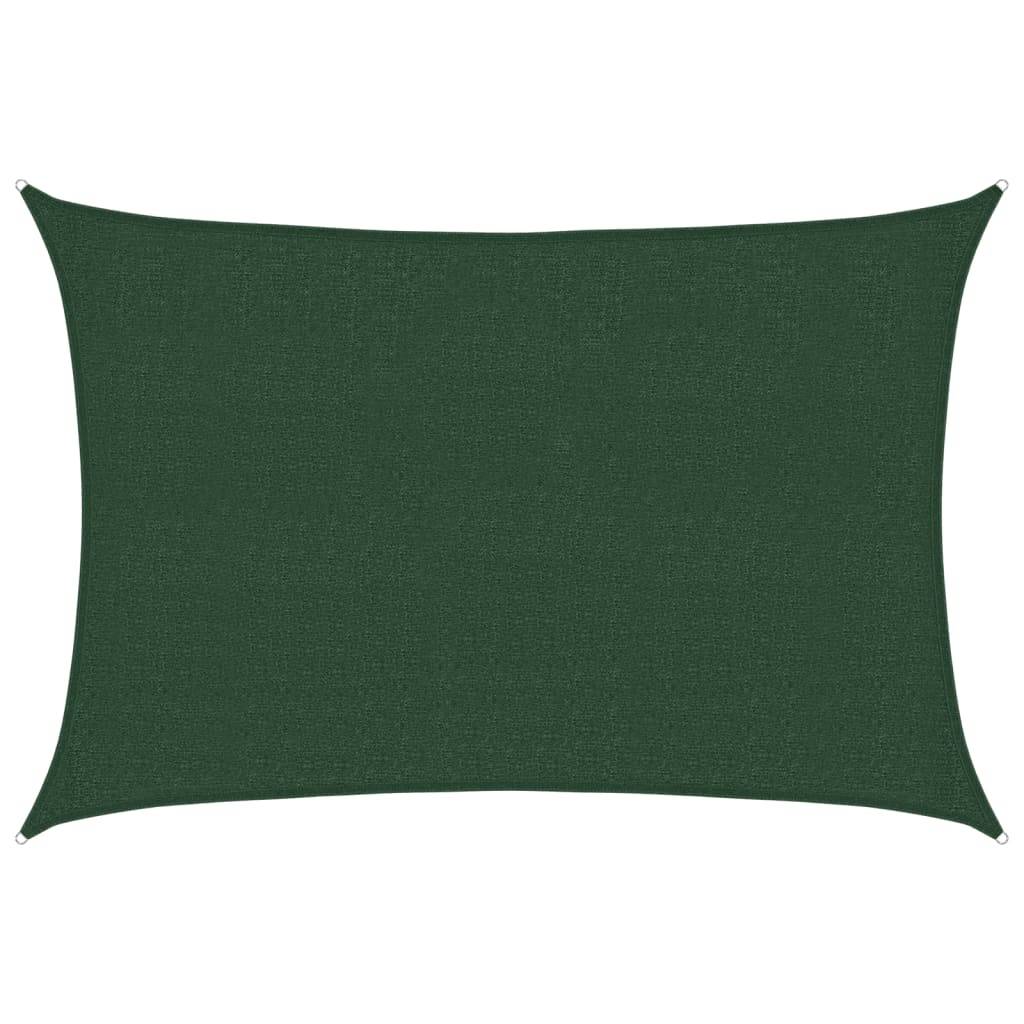Maison Chic - Voile d'ombrage - Voile solaire 160 g/m² Vert foncé 2,5x4 m PEHD - Image 1