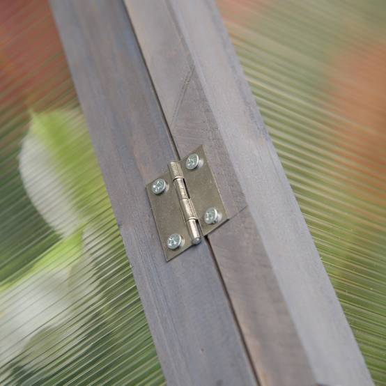 ComfortXL - Châssis de culture bois balcon protection gel 90x52x49cm gris - ComfortXL Outdoor Living - Image 10