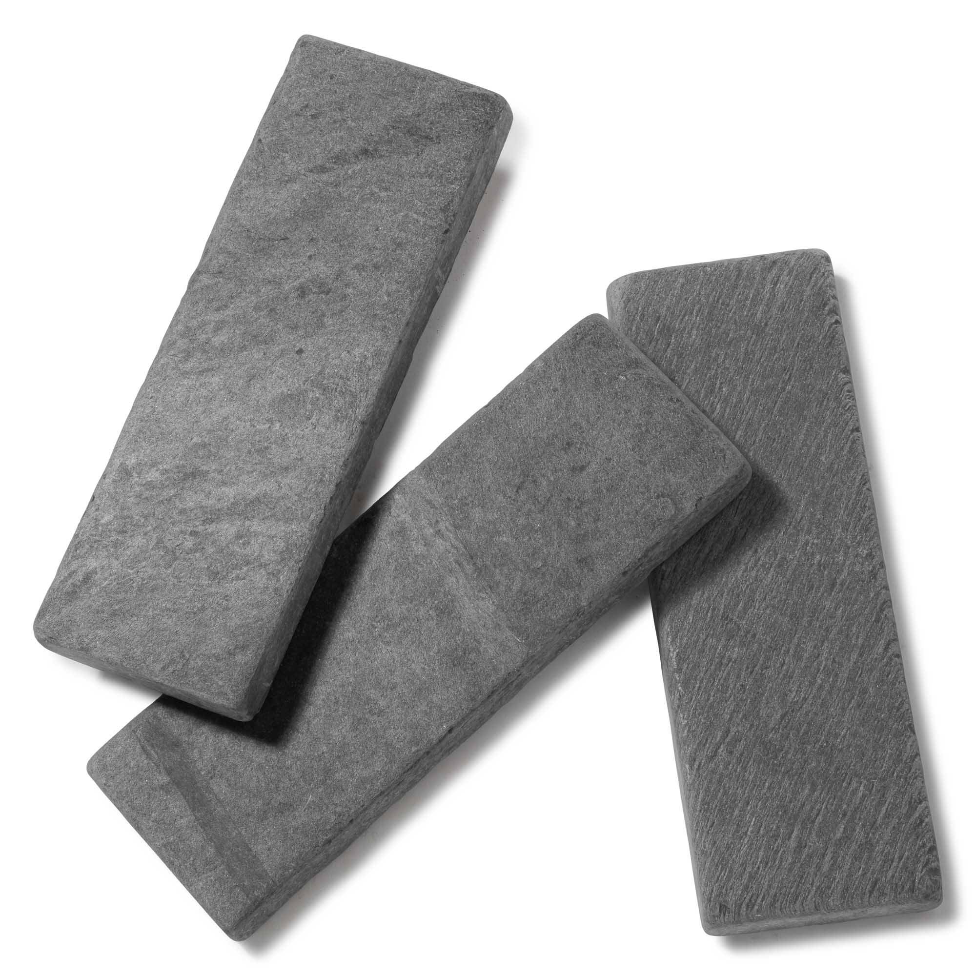 Bordure de jardin Ardoise Noire Vieillie 30x10x3 cm (lot de 50 bordures soit 15 mètres) - RO'MA NATURE - Image 2