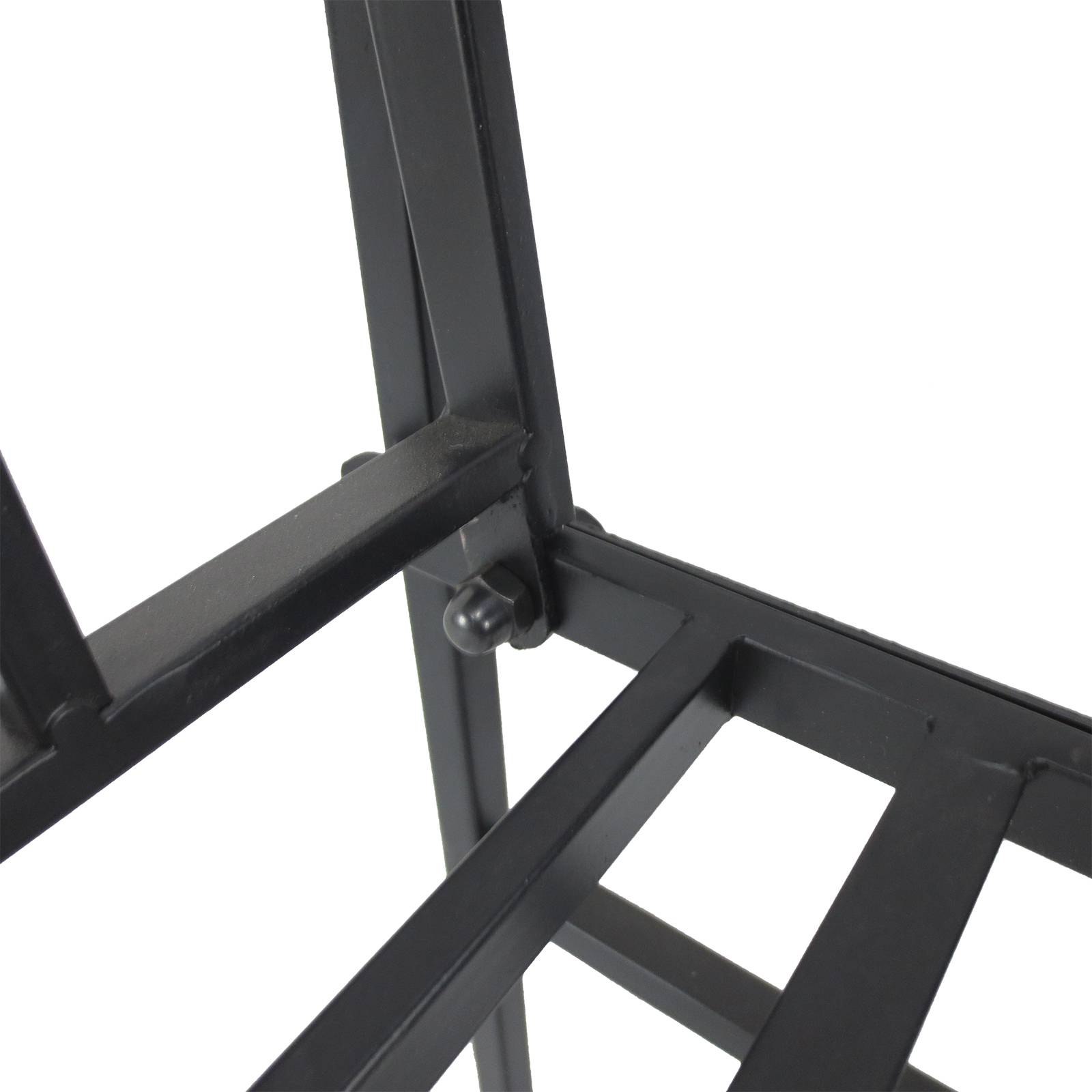 Outsunny - Arche de jardin avec banc 2 places dim. 115L x 54l x 203H cm métal thermolaqué noir - Outsunny - Imagen 6