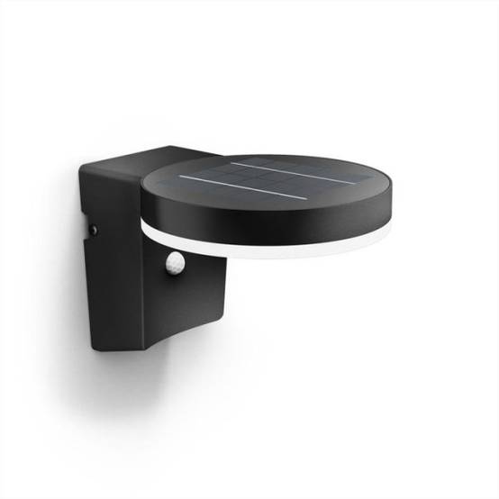 Applique Solaire Ronde Ultra-efficace, Ip44 1.3w, 250im 3000k, Lumière Chaude. Philips - Image 5