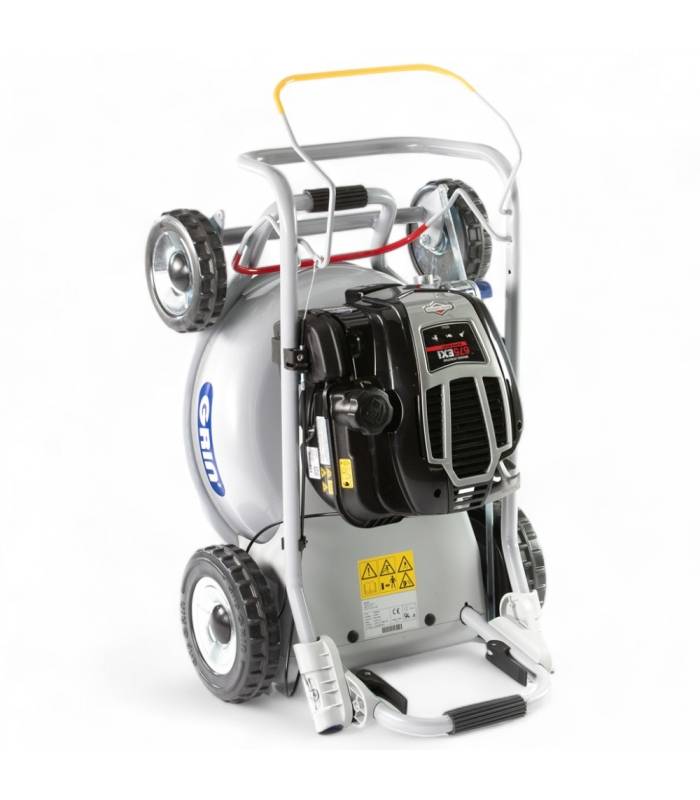 Grin - Tondeuse thermique tractée, moteur 163cm3 Briggs Stratton, Mulching avancé, 1200m2 - GRIN HM46A - Image 3