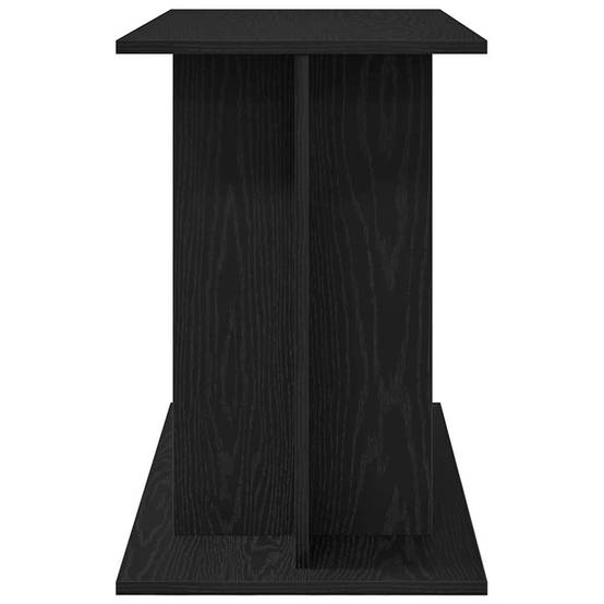 Support d'aquarium grande taille Chêne Noir avec Rangement 100x40x60 cm - ComfortXL Outdoor Living - Image 6