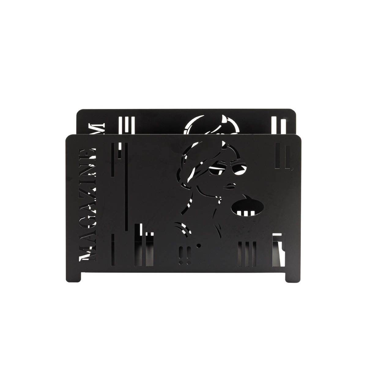Porte-Revues Design "Magazine" 37cm Noir - Image 3