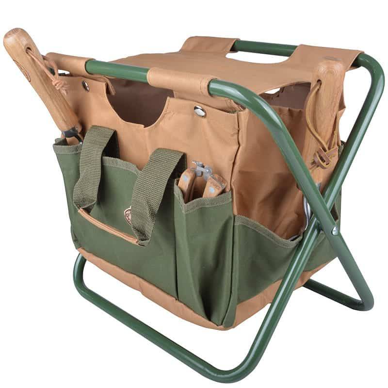 Esschert Design - Taburete Organizador de Herramientas Plegable - Esschert Design - Imagen 1