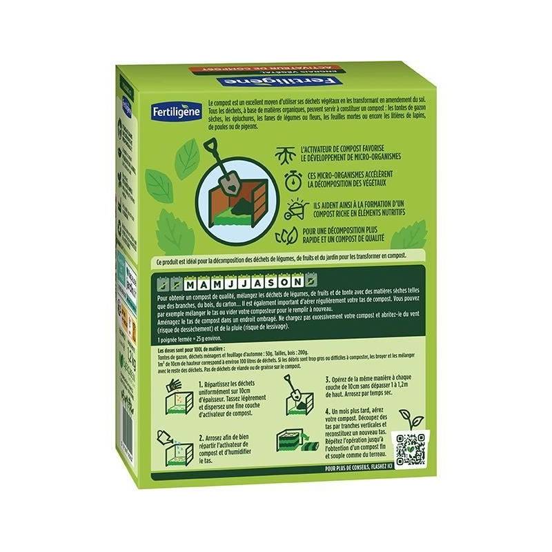 Fertiligène - Activador De Compost Fertiligene - Facomp12 - 1,2 Kg - Acelera La Descomposición De Residuos - Imagen 2