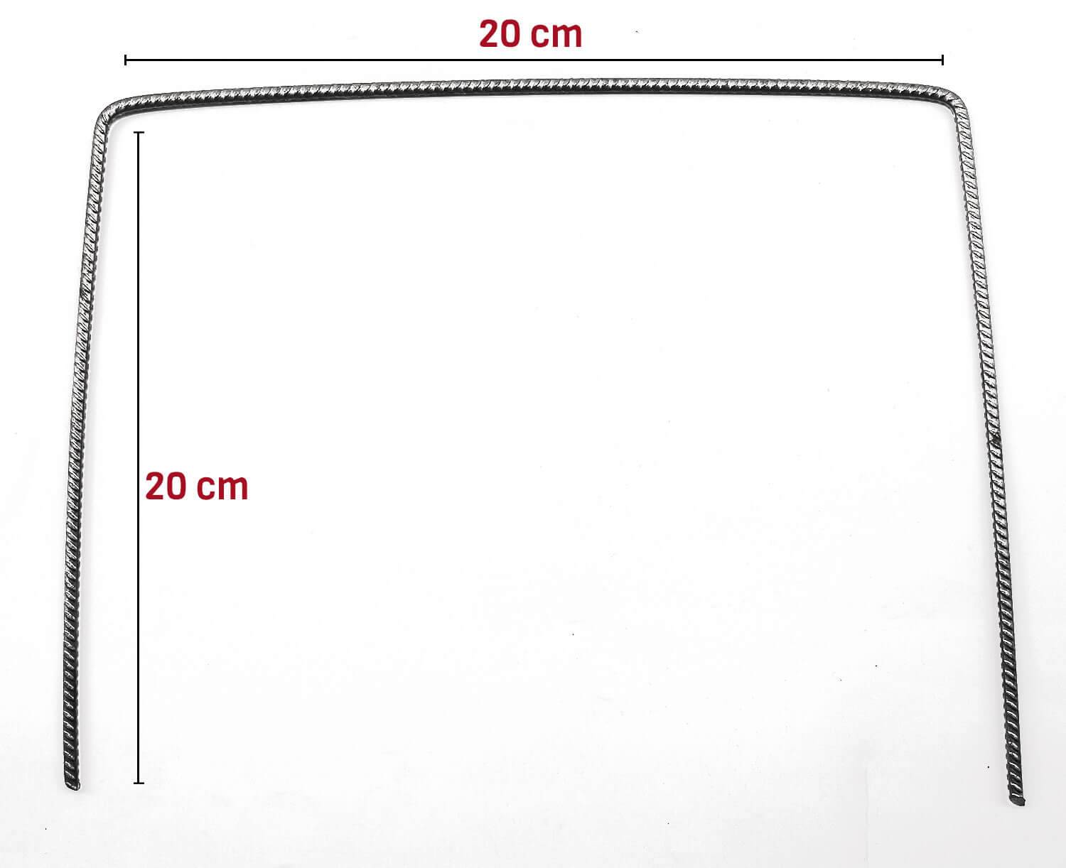 Maille Store - Agrafes pour toile de paillage Lot de 10 pièces Acier - Imagen 2