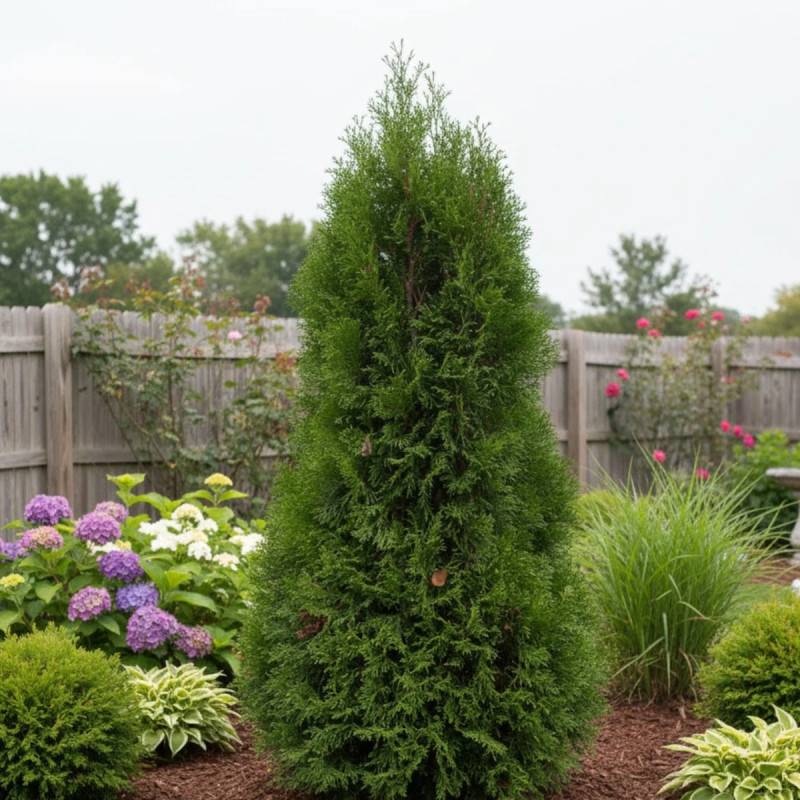 Thuya du Canada Pyramidalis Compacta, Thuja occidentalis - Pot de 4L - 40/60 cm - Imagen 2