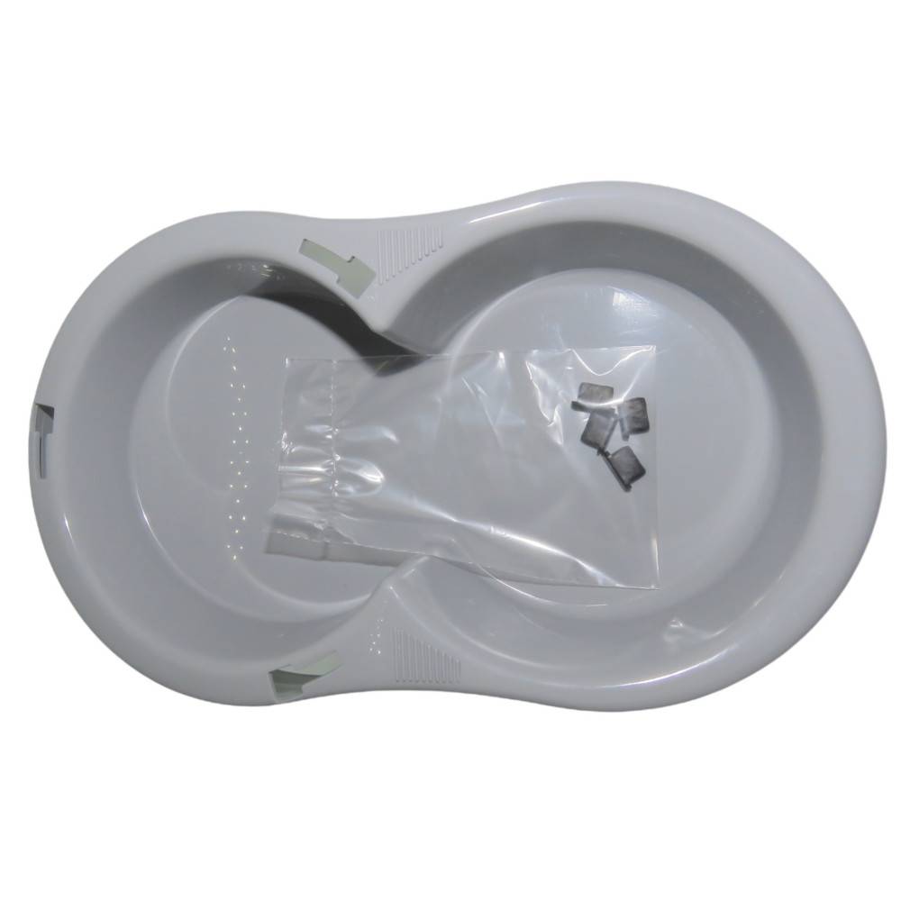 Distributeur de croquettes 6.5 kg, bleu en plastique, pour chien - Imagen 3