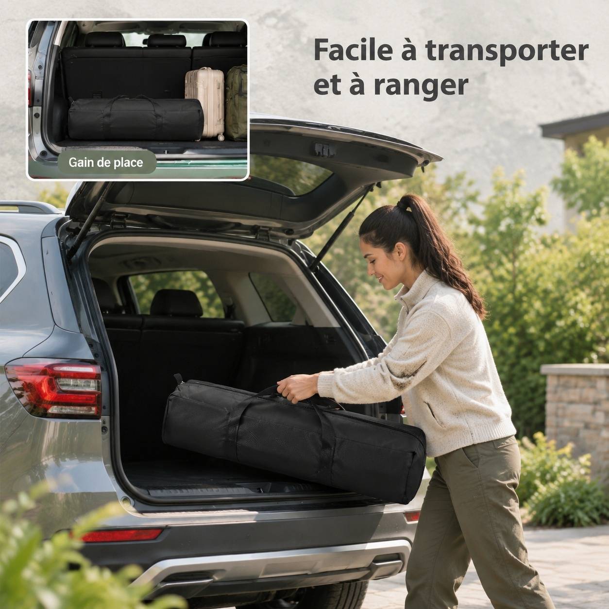 Auvents de Voiture Tente Universelle SUV Imperméable Oxford Toit - Image 8