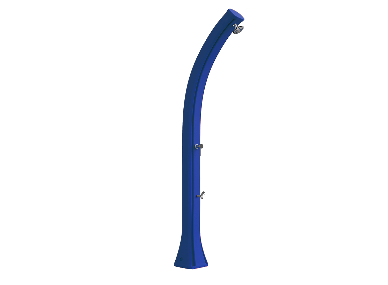 Douche solaire polyéthylène  HAPPY XL H420 BLEUE by ARKEMA DESIGN - Imagen 1