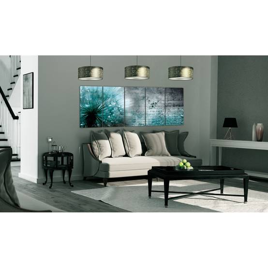 Tableau Imprimé "Ice Dandelion" 90x225cm - Image 2