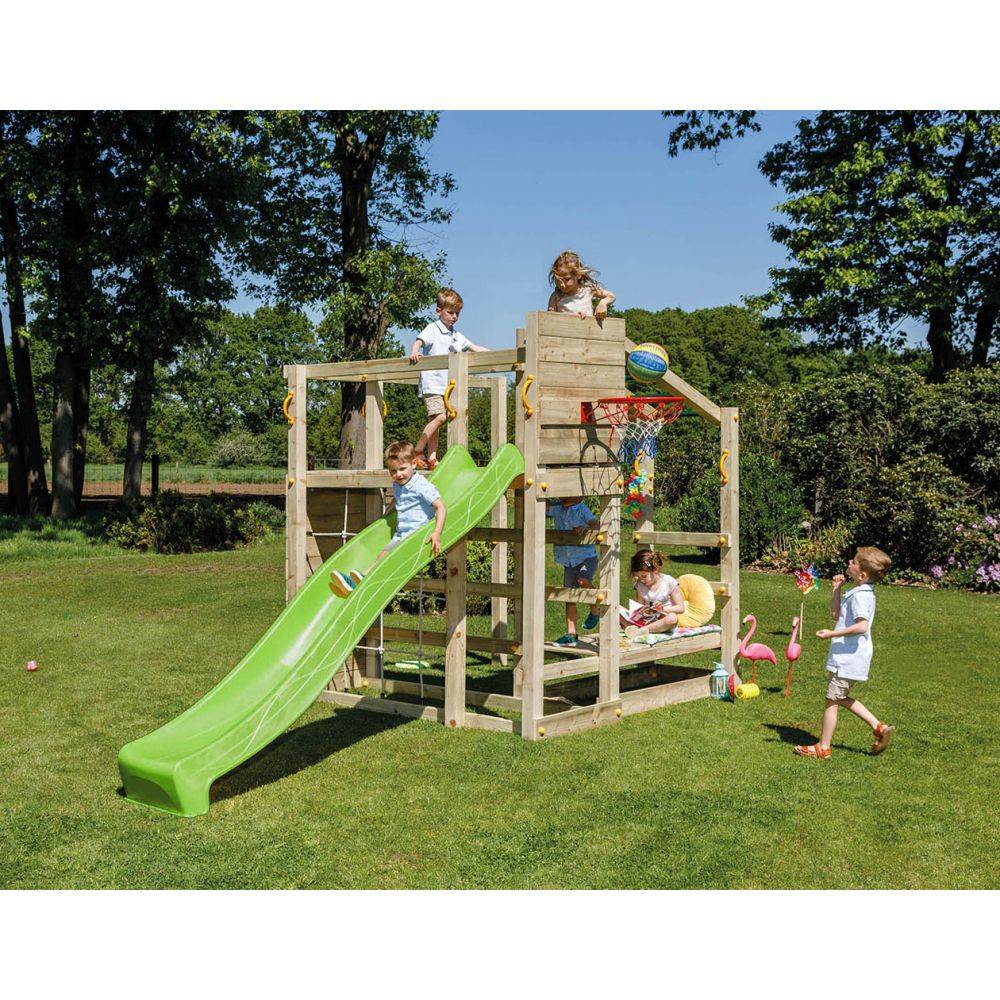 Kbt - Glissière de toboggan en PEHD Rex 230cm Vert lemon - Imagen 2