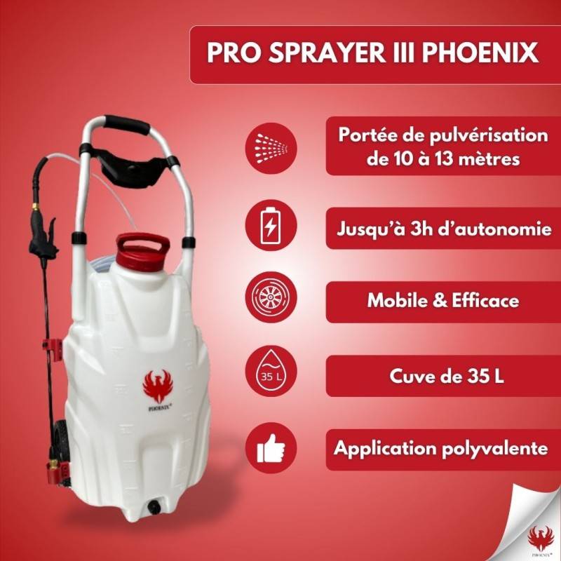 Pulvérisateur électrique PRO SPRAYER PHOENIX - 1 Batterie - Image 5