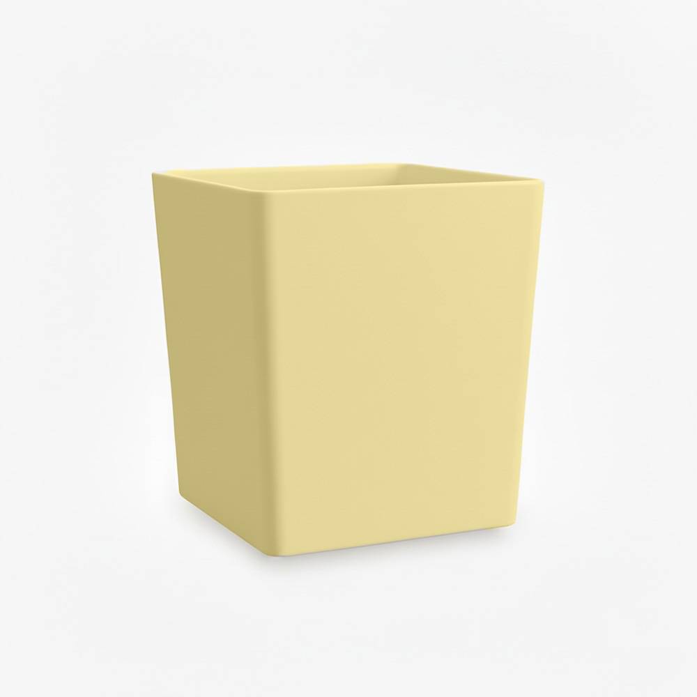 Pot de fleurs carré cubio h 50 cm-plast'up rotomoulage - Image 1