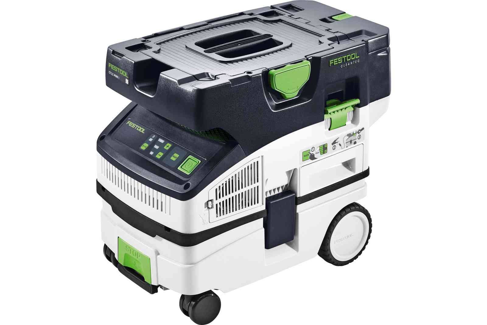 Festool - Aspirateur sans fil 36V (2x18V) CTLC MINI I-Plus CLEANTEC - FESTOOL - avec 4 batterie 18V 5.0 Ah - accessoires - Systainer - 577149 - Image 2