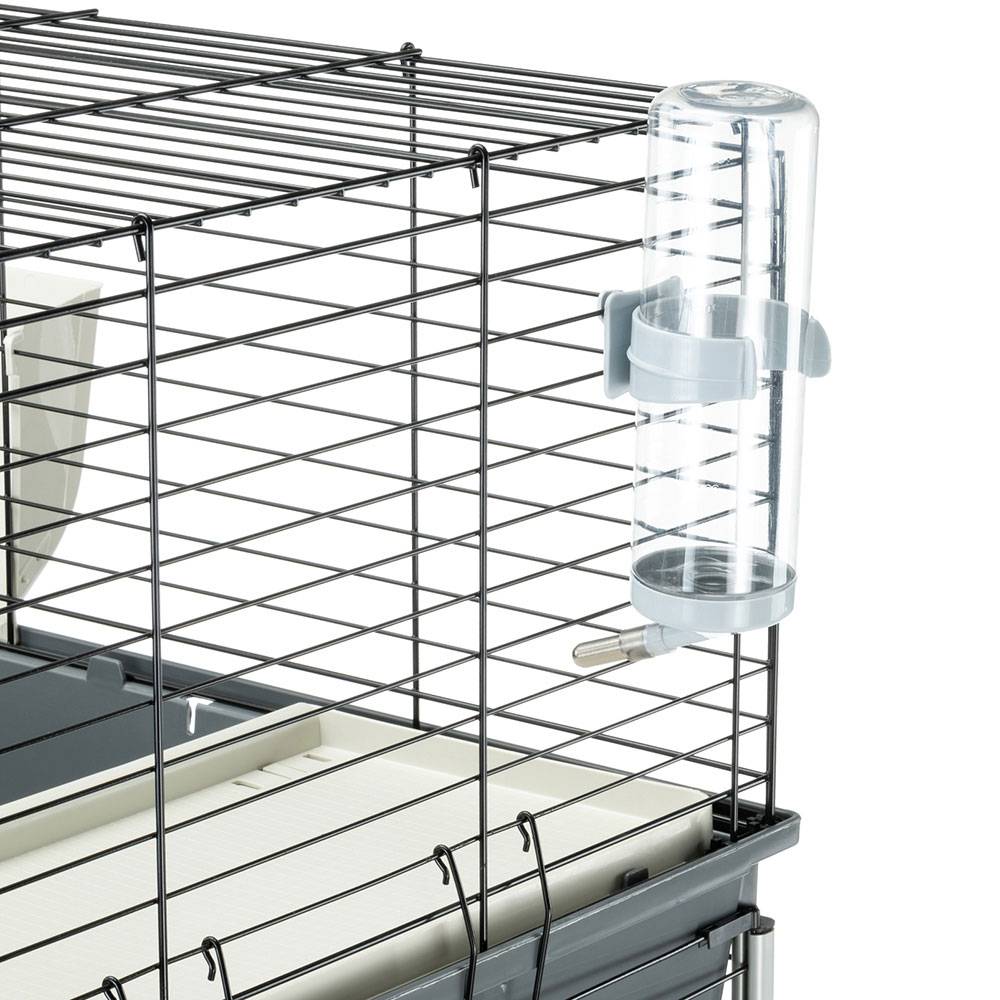Ferplast - Cage Trois étages pour Lapins RABBIT 120 TRIS, Face avant Ouvrable, Support et Accessoires inclus - Imagen 6