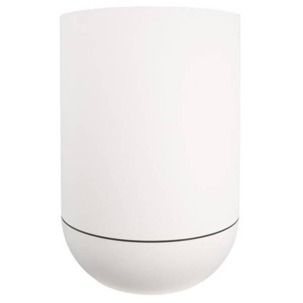 Riviera - Bac A Fleurs Rond Riviera Granit Tulipe - Plastique - Diametre 40 Cm - Blanc - Image 2