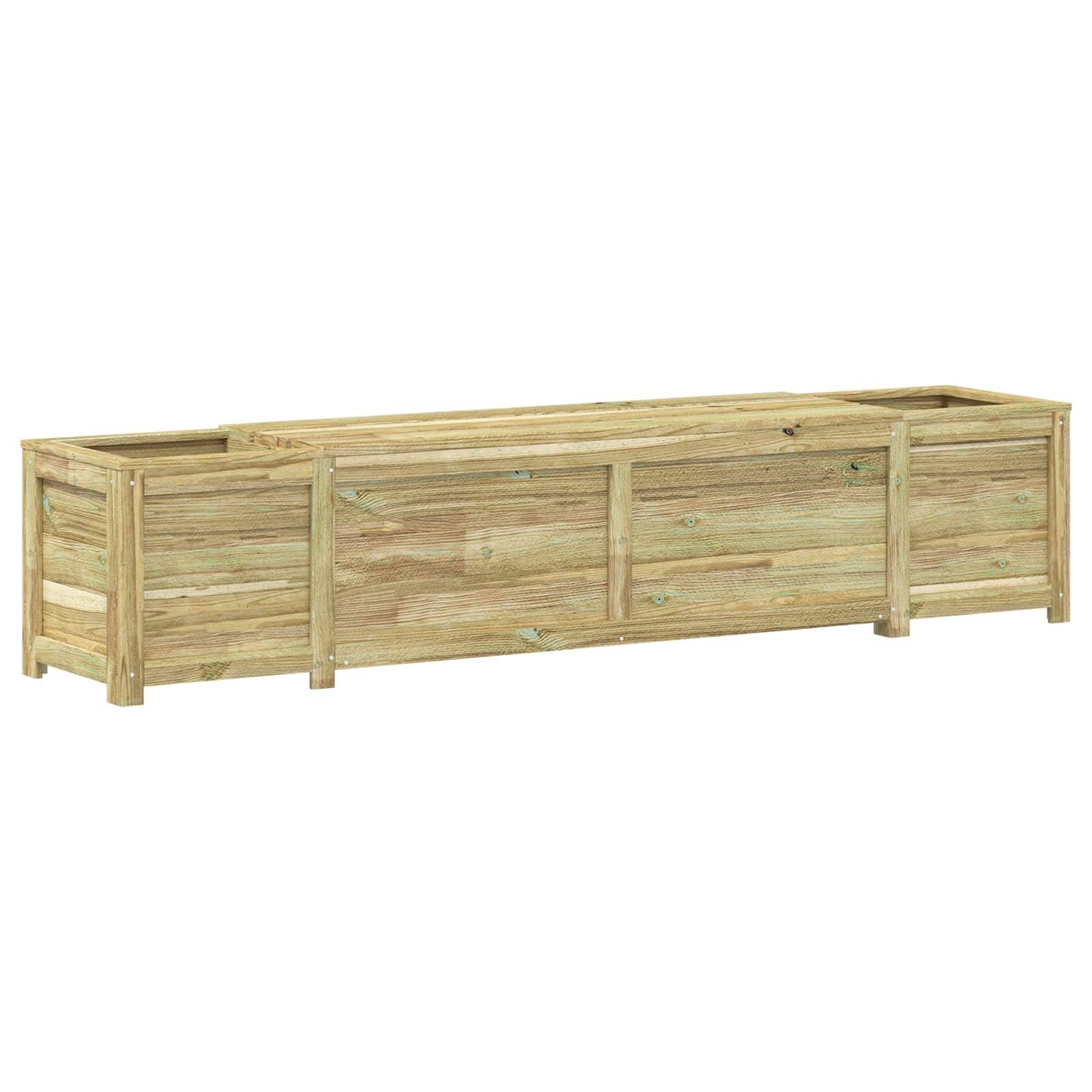 Vidaxl - Banc de jardin avec jardinière Bois de pin imprégné vidaXL 42042676 - Image 6
