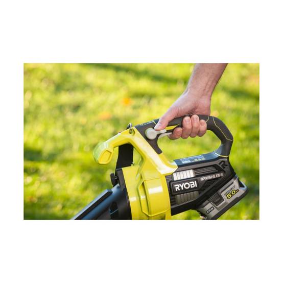 Ryobi - Pack RYOBI Souffleur aspiro-broyeur 18V One+ Brushless OBV18 - 1 batterie 5.0Ah - 1 chargeur rapide 2.0Ah RC18120-150 - Image 5