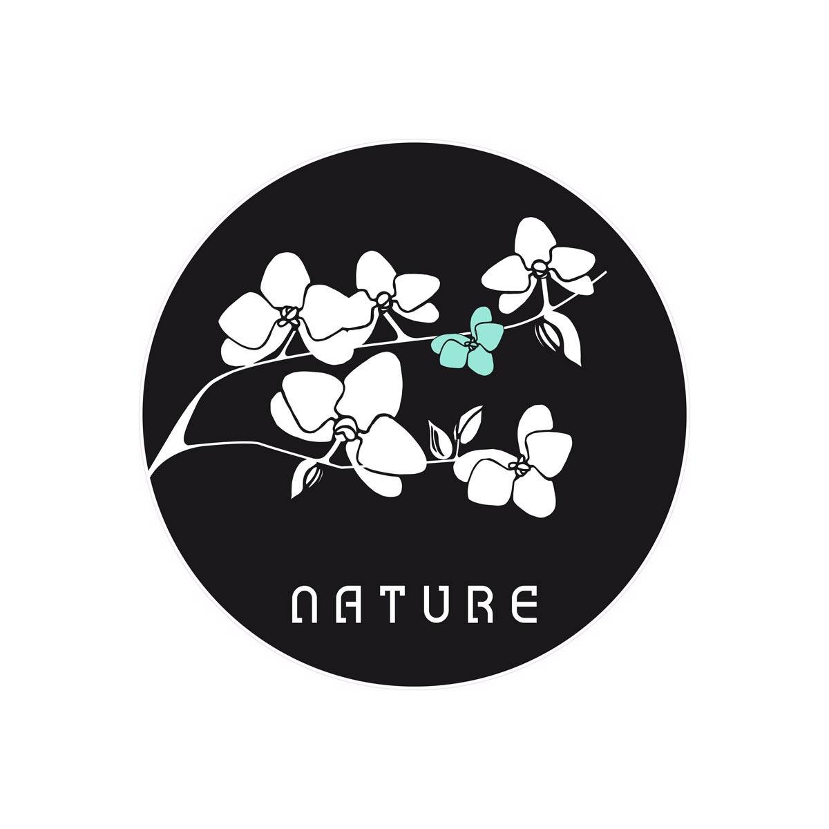 Sticker Zen "Nature" Noir - Image 2