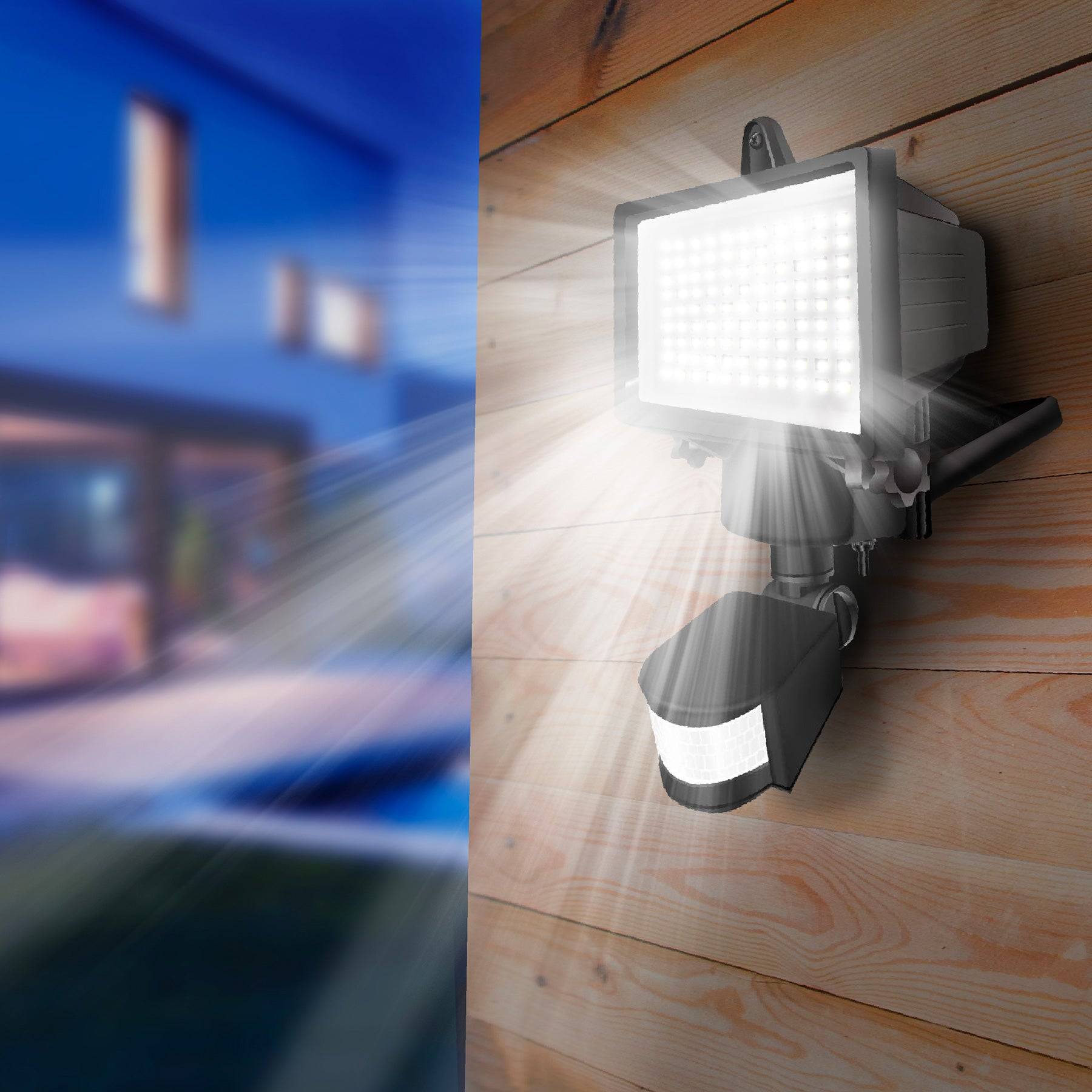 Lumisky - Projecteur solaire sensor COOPER Noir 1000LM - Imagen 2