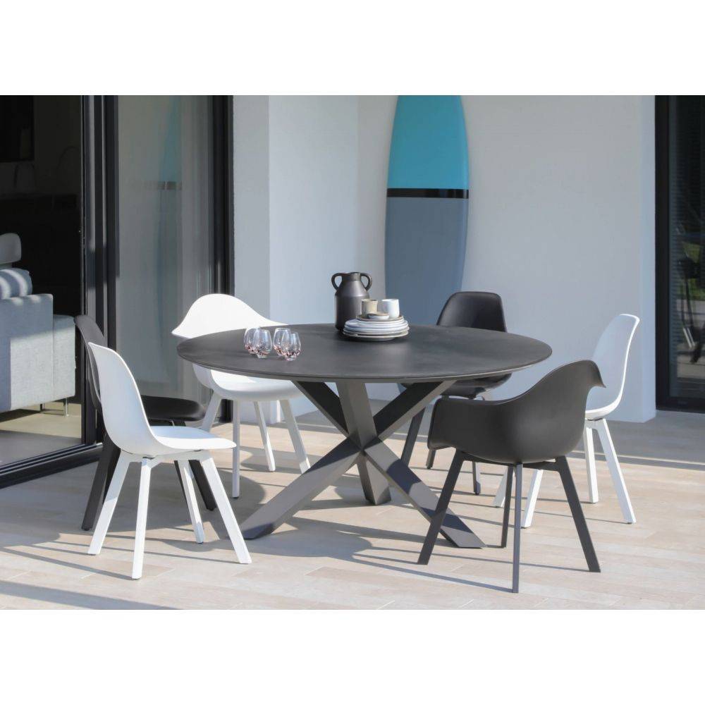 Proloisirs - Fauteuils de jardin en aluminium et résine Jato (Lot de 2) - Imagen 2