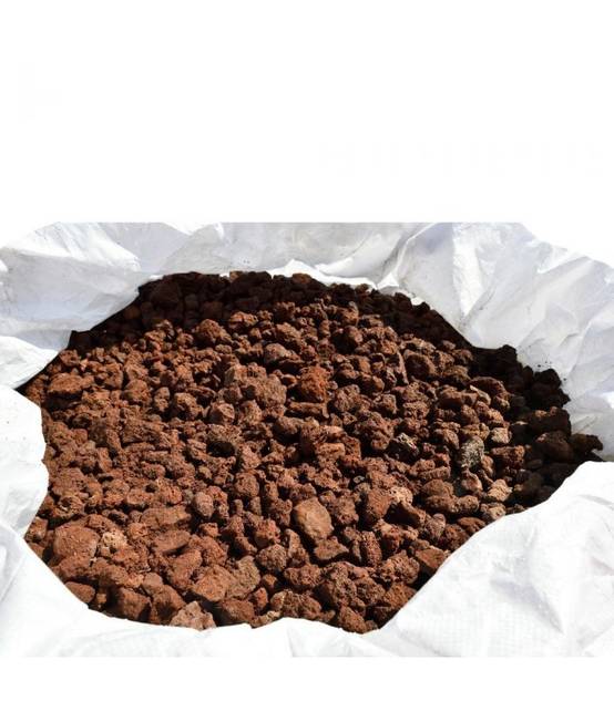Paillage minéral en pouzzolane rouge 20/40mm, 10 sacs de 20 litres - KOM34-10x20 - Image 3
