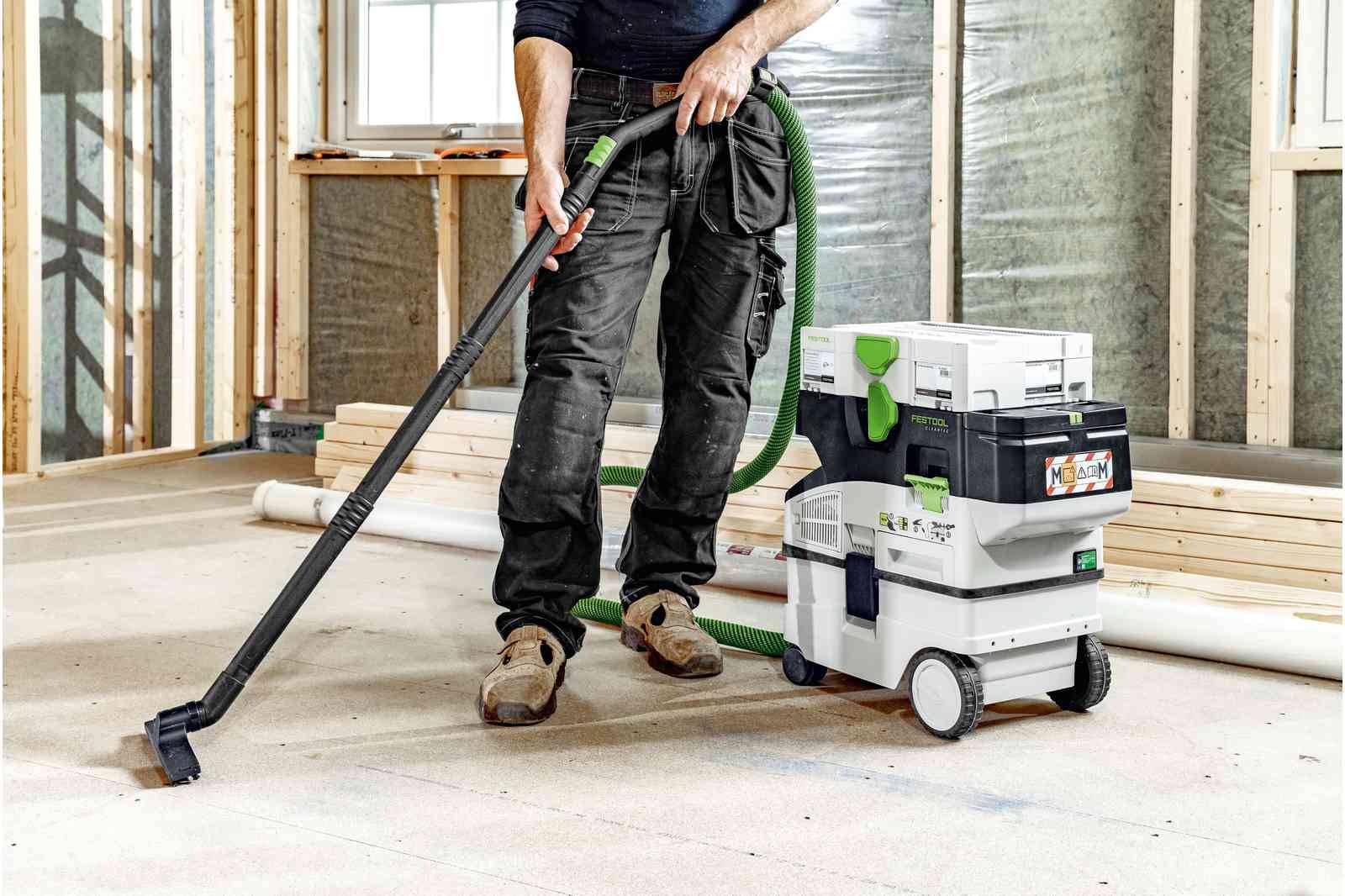 Festool - Aspirateur sans fil 36V (2x18V) CTLC MIDI I-Plus CLEANTEC - FESTOOL - avec 4 batteries 18V 5.0Ah + accessoires - 577671 - Imagen 9