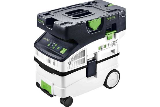 Festool - Aspirateur sans fil 36V (2x18V) CTLC MIDI I-Plus CLEANTEC - FESTOOL - avec 4 batteries 18V 5.0Ah + accessoires - 577671 - Imagen 2