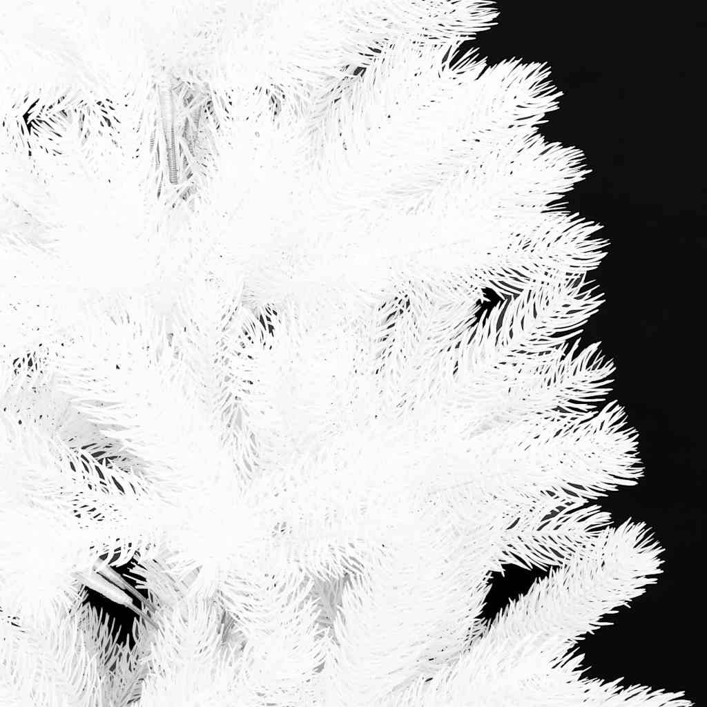 Sapin de Noël | Arbre de Noël artificiel aiguilles réalistes blanc 210 cm Maison Chic - Image 4