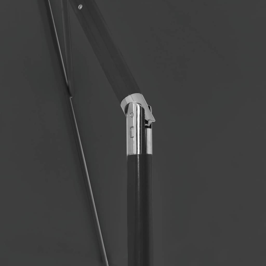 Helloshop26 - Parasol de plage 180 x 120 cm anthracite - Imagen 6