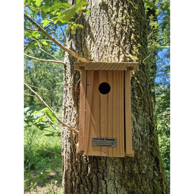Nichoir à oiseaux en kit pour mésanges - Cot Cot House - Image 5