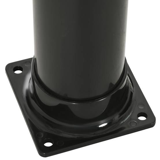 Douche solaire de jardin 20 L avec pommeau rond, robinet d'eau chaude (60 °C max.) pour piscine, 15,5 x 15,5 x 222 cm, noire - Image 10