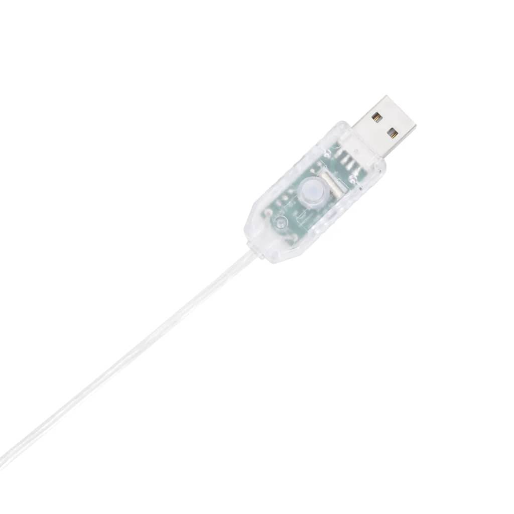Sapin De Noël - Arbre de Noël lumineux conique 120 LED blanc chaud 180 cm - Image 8