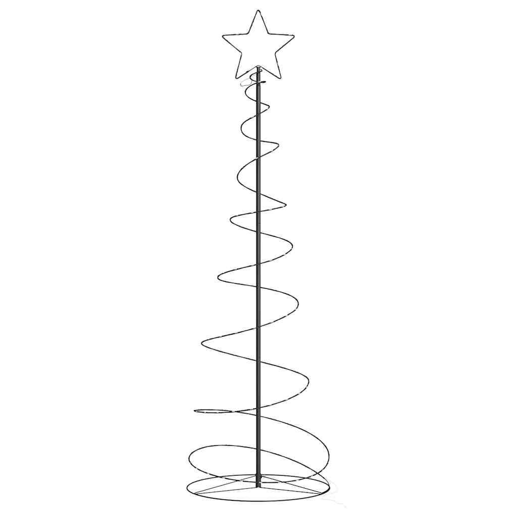 Sapin De Noël - Arbre de Noël lumineux conique 120 LED blanc chaud 180 cm - Image 3