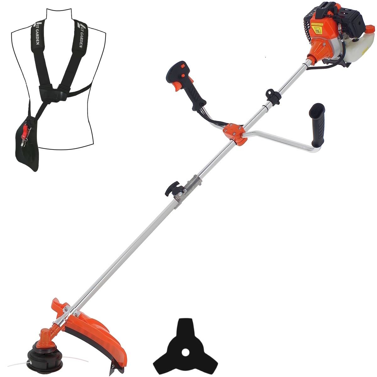 Gt Garden - Débroussailleuse thermique 52 cm3 - 3 CV - GT GARDEN - Imagen 1
