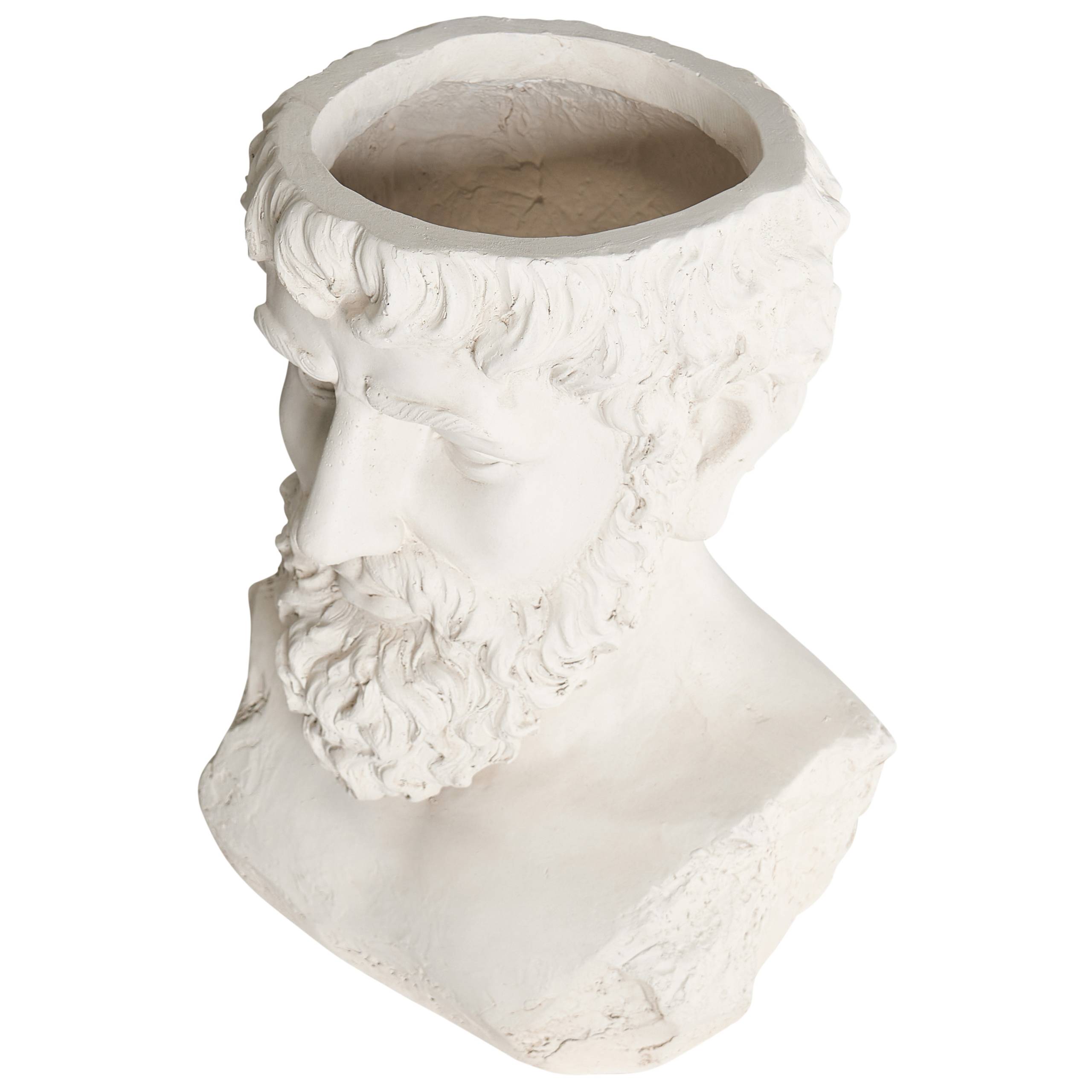 Beliani - Cache-pot d'extérieur Oxyde de magnésium Blanc FULMINE - 35x23x42- Beliani - Image 6