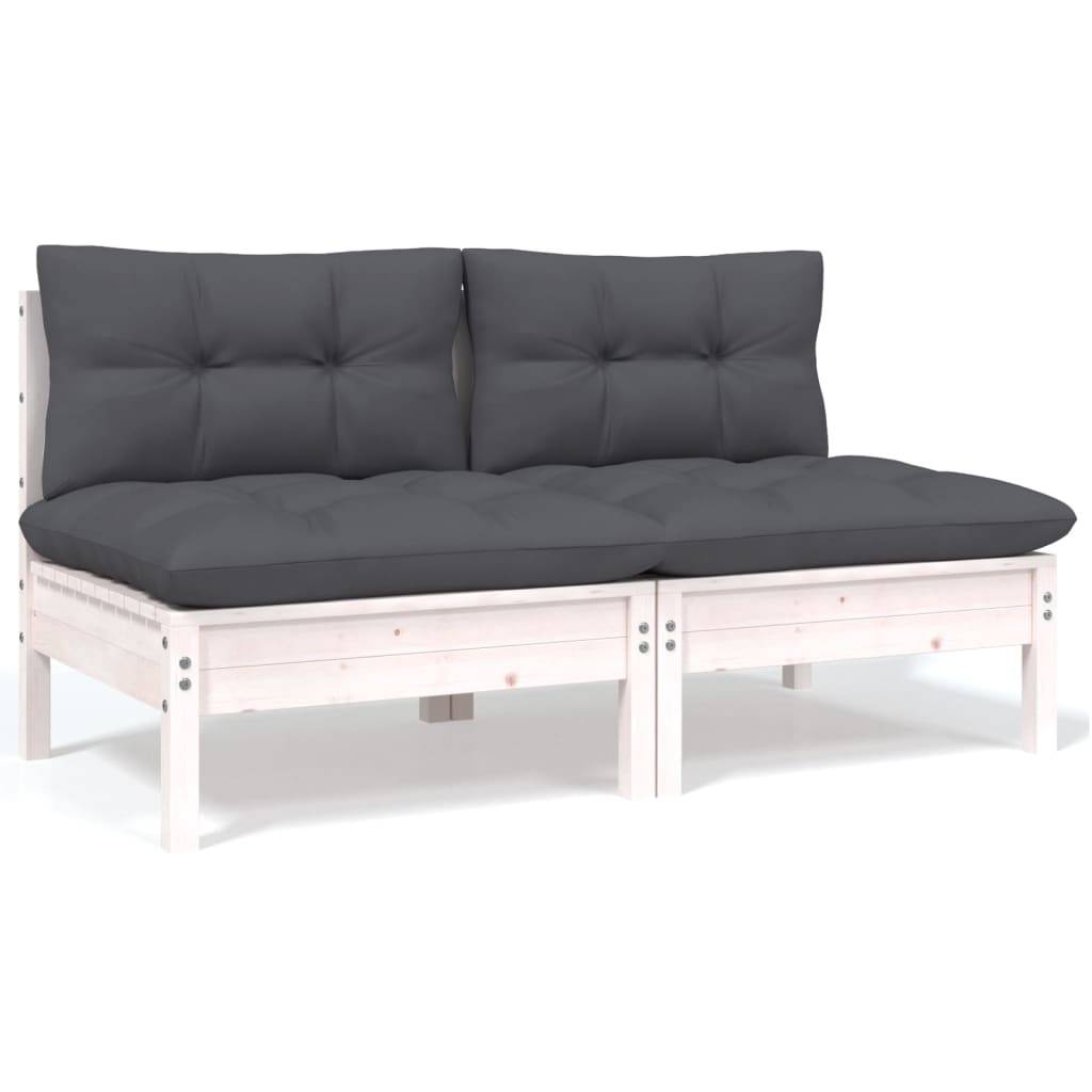 Prolenta Premium - Banc de jardin Blanc 64 X 127 cm - Prolenta Premium