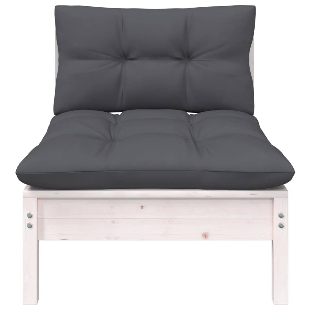 Prolenta Premium - Banc de jardin Blanc 64 X 127 cm - Prolenta Premium - Image 3