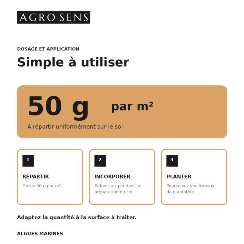 Algues pures en poudre pour le jardin - Sachet 1 kg - Image 6