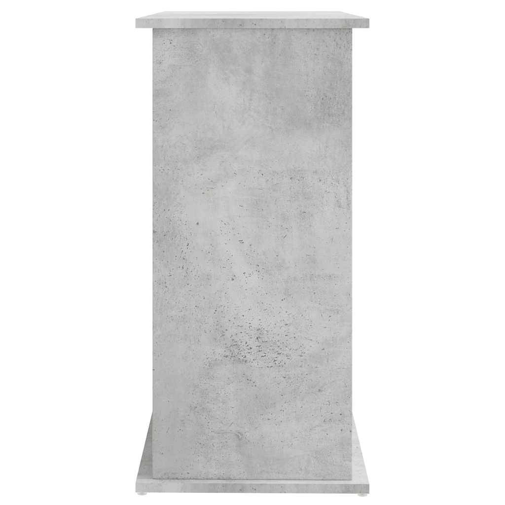 Support Aquarium Compact Rangement Fermé Style Industriel Gris Béton 81 cm - ComfortXL Outdoor Living - Image 7